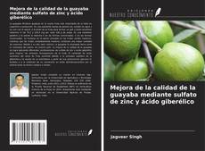 Capa do livro de Mejora de la calidad de la guayaba mediante sulfato de zinc y ácido giberélico 