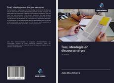 Buchcover von Taal, ideologie en discoursanalyse