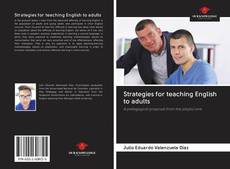 Bookcover of Strategies for teaching English to adults