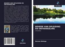 Bookcover of BEHEER VAN OPLEIDING EN ONTWIKKELING