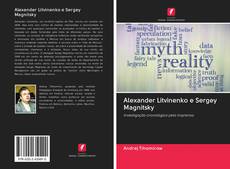 Alexander Litvinenko e Sergey Magnitsky kitap kapağı