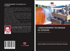 Buchcover von L'ENSEIGNEMENT TECHNIQUE AU SOUDAN
