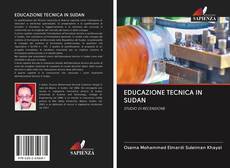 Couverture de EDUCAZIONE TECNICA IN SUDAN