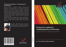 Portada del libro de Krytyczne myślenie i rozwiązywanie problemów