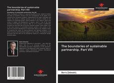 Portada del libro de The boundaries of sustainable partnership. Part VIII