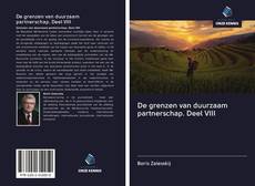 Buchcover von De grenzen van duurzaam partnerschap. Deel VIII
