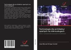 Buchcover von Technologie dla architektur opartych na mikrousługach