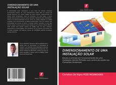 Buchcover von DIMENSIONAMENTO DE UMA INSTALAÇÃO SOLAR