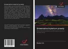 Capa do livro de Uniwersalne kryterium prawdy 