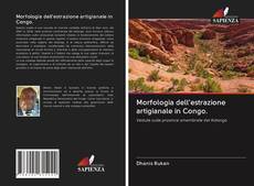 Capa do livro de Morfologia dell'estrazione artigianale in Congo. 