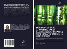 Bookcover of METHODOLOGISCHE AFBAKENING VAN DE BACHELARDWETENSCHAPPEN TOT DE LAKATES: BREUKEN EN CONTINUÏTEITEN
