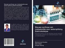 Buchcover von Nieuwe synthese van metaaloxide voor watersplitsing Elektrokatalyse