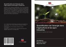 Buchcover von Quantification de l'énergie dans l'agriculture et les agro-industries