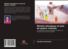 Обложка Rhinite allergique et test de piqûre cutanée
