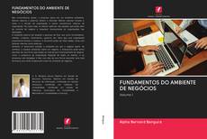 Buchcover von FUNDAMENTOS DO AMBIENTE DE NEGÓCIOS