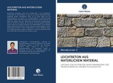 LEICHTBETON AUS NATÜRLICHEM MATERIAL kitap kapağı