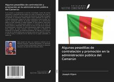 Bookcover of Algunas pesadillas de contratación y promoción en la administración pública del Camerún