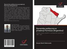 Capa do livro de Dynamika polityczna w prowincji Formoza (Argentina) 