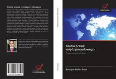 Studia prawa międzynarodowego kitap kapağı