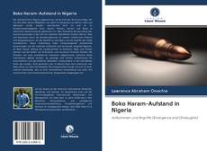 Boko Haram-Aufstand in Nigeria kitap kapağı