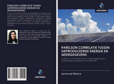PARELSON CORRELATIE TUSSEN GEPRODUCEERDE ENERGIE EN WEERGEGEVENS kitap kapağı