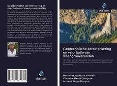 Geotechnische karakterisering en valorisatie van steengroevezanden kitap kapağı
