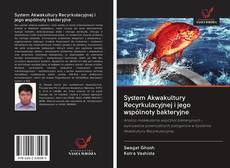 Portada del libro de System Akwakultury Recyrkulacyjnej i jego wspólnoty bakteryjne