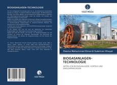 Bookcover of BIOGASANLAGEN-TECHNOLOGIE