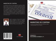 Bookcover of MARKETING DE CONTENU