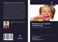 Обложка PREVENTIE VAN VROEGE KINDERCARIËS