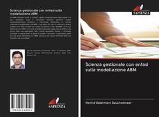 Capa do livro de Scienza gestionale con enfasi sulla modellazione ABM 