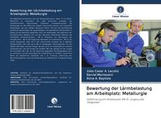 Bookcover of Bewertung der Lärmbelastung am Arbeitsplatz: Metallurgie