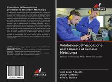 Buchcover von Valutazione dell'esposizione professionale al rumore: Metallurgia