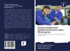 Bookcover of Оценка воздействия профессионального шума: Металлургия
