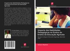 Buchcover von Impacto das Habilidades Pedagógicas no Ensino do Ensino da Educação Agrícola