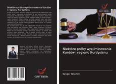 Portada del libro de Niektóre próby wyeliminowania Kurdów i regionu Kurdystanu