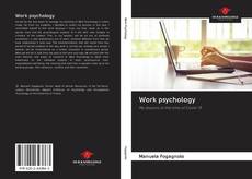 Capa do livro de Work psychology 
