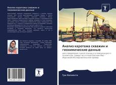Buchcover von Анализ каротажа скважин и геохимические данные