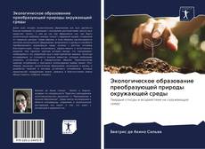 Buchcover von Экологическое образование преобразующей природы окружающей среды