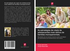 Bookcover of As estratégias de cópia de adolescentes mais velhos de famílias monoparentais.