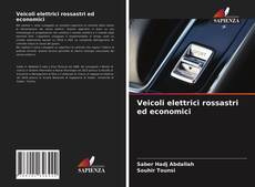 Buchcover von Veicoli elettrici rossastri ed economici