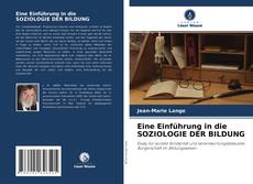 Capa do livro de Eine Einführung in die SOZIOLOGIE DER BILDUNG 