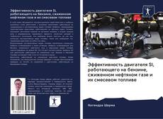 Portada del libro de Эффективность двигателя SI, работающего на бензине, сжиженном нефтяном газе и их смесевом топливе