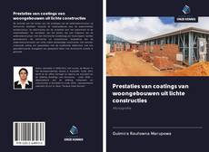 Bookcover of Prestaties van coatings van woongebouwen uit lichte constructies