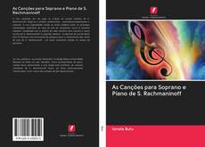 Capa do livro de As Canções para Soprano e Piano de S. Rachmaninoff 