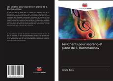 Capa do livro de Les Chants pour soprano et piano de S. Rachmaninov 