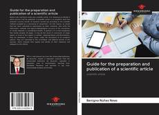 Обложка Guide for the preparation and publication of a scientific article