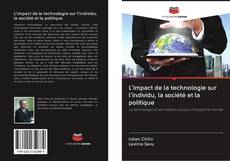 Buchcover von L'impact de la technologie sur l'individu, la société et la politique
