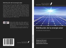 Buchcover von Distribución de la energía solar