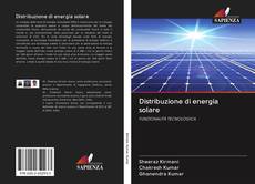 Capa do livro de Distribuzione di energia solare 